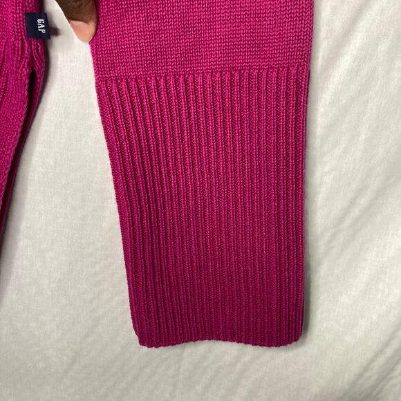Gap Women's Size Small Pink Crewneck Knit Sweater - Picture 6 of 10